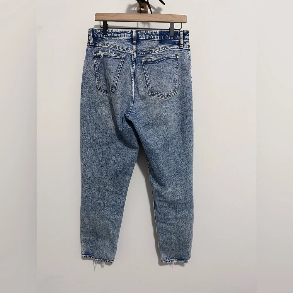 Abercrombie & Fitch The Mom High Rise Jean Long Curve Love